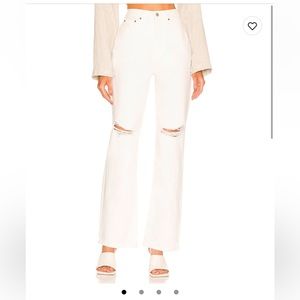 White jeans